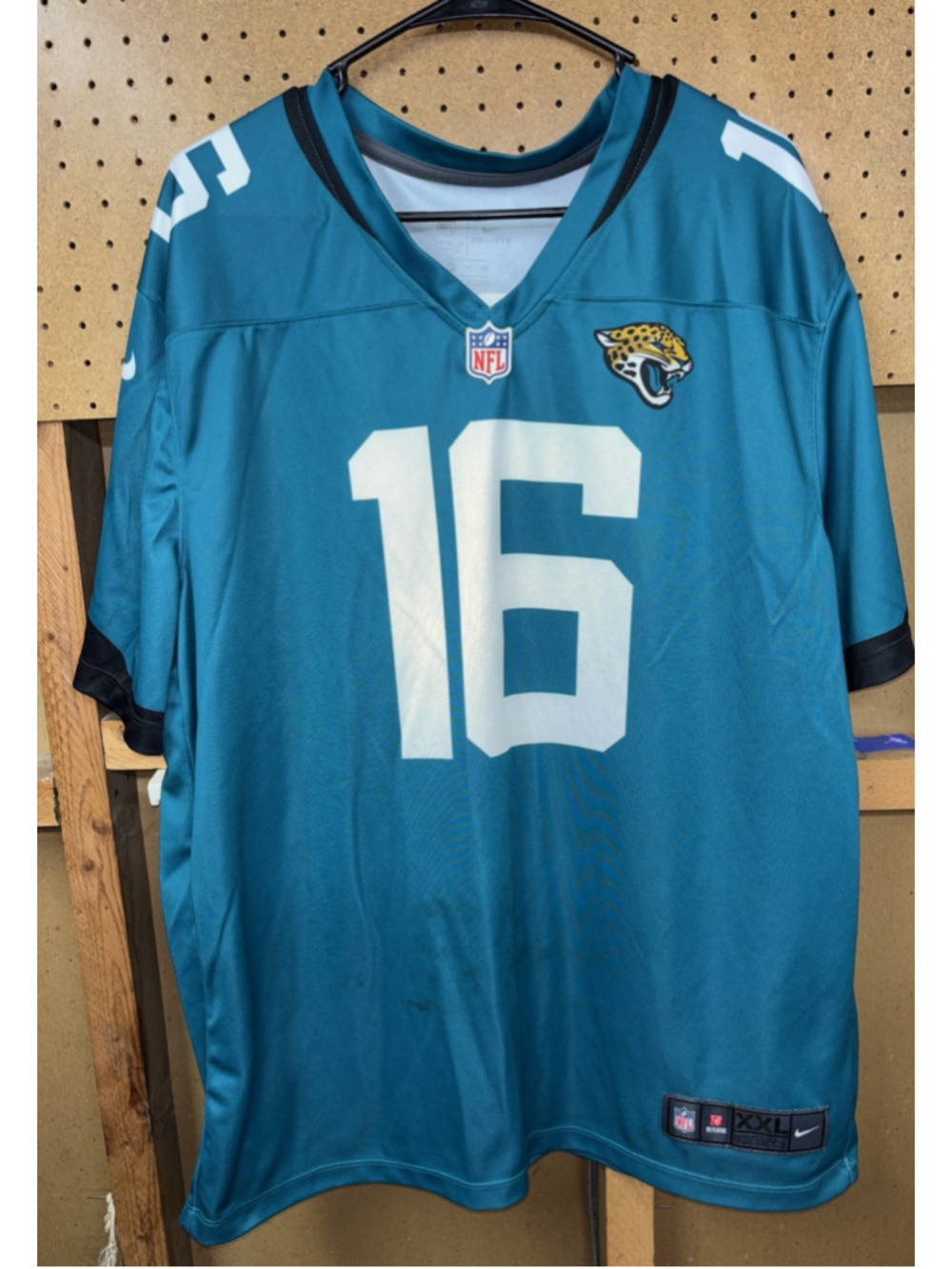 Trevor Lawrence Jacksonville Jaguars Teal Nike Dri-Fit Game Jersey Men's XXL